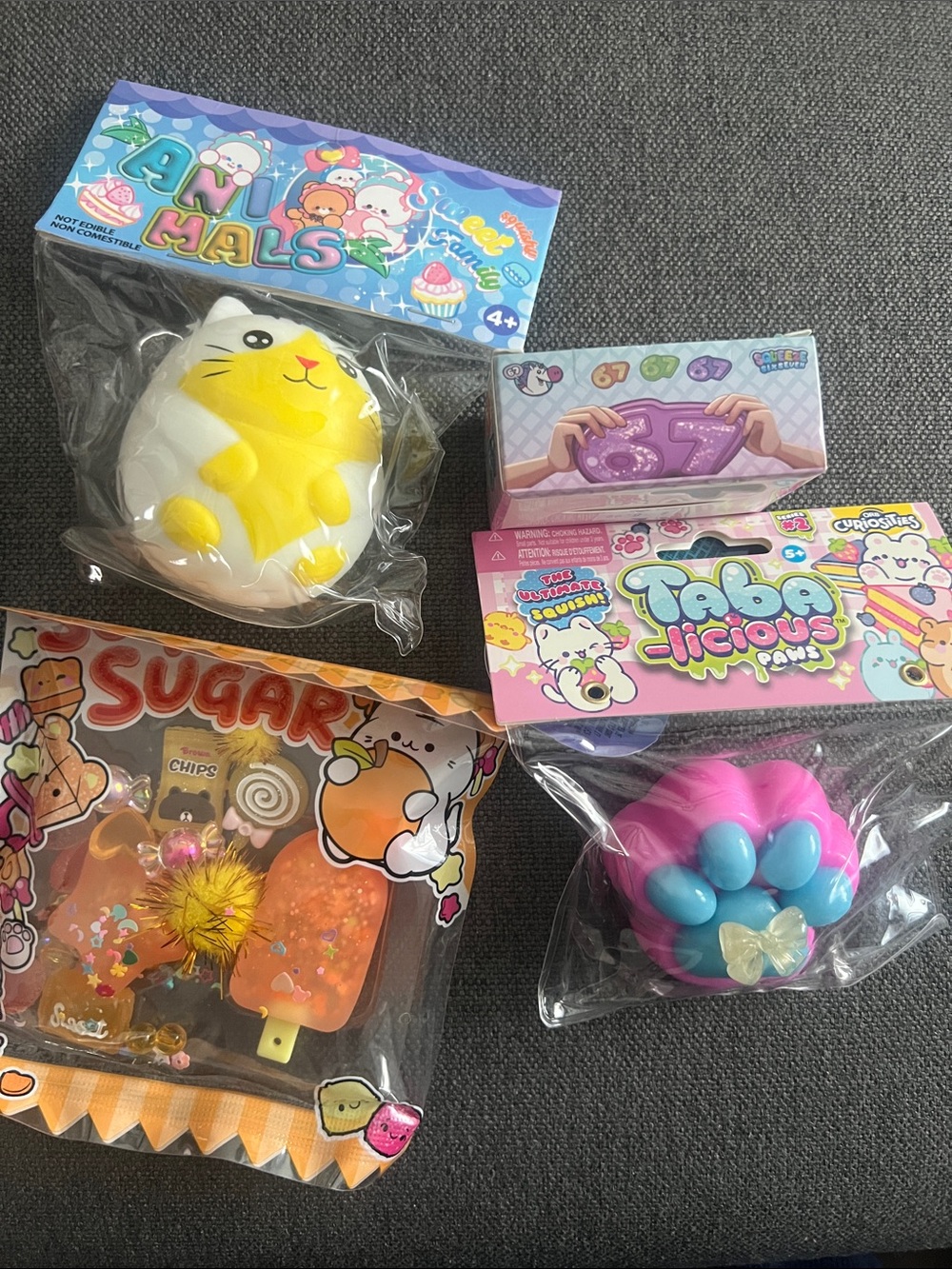NEW Squishy Taba Plush Toy Bundle for Kids